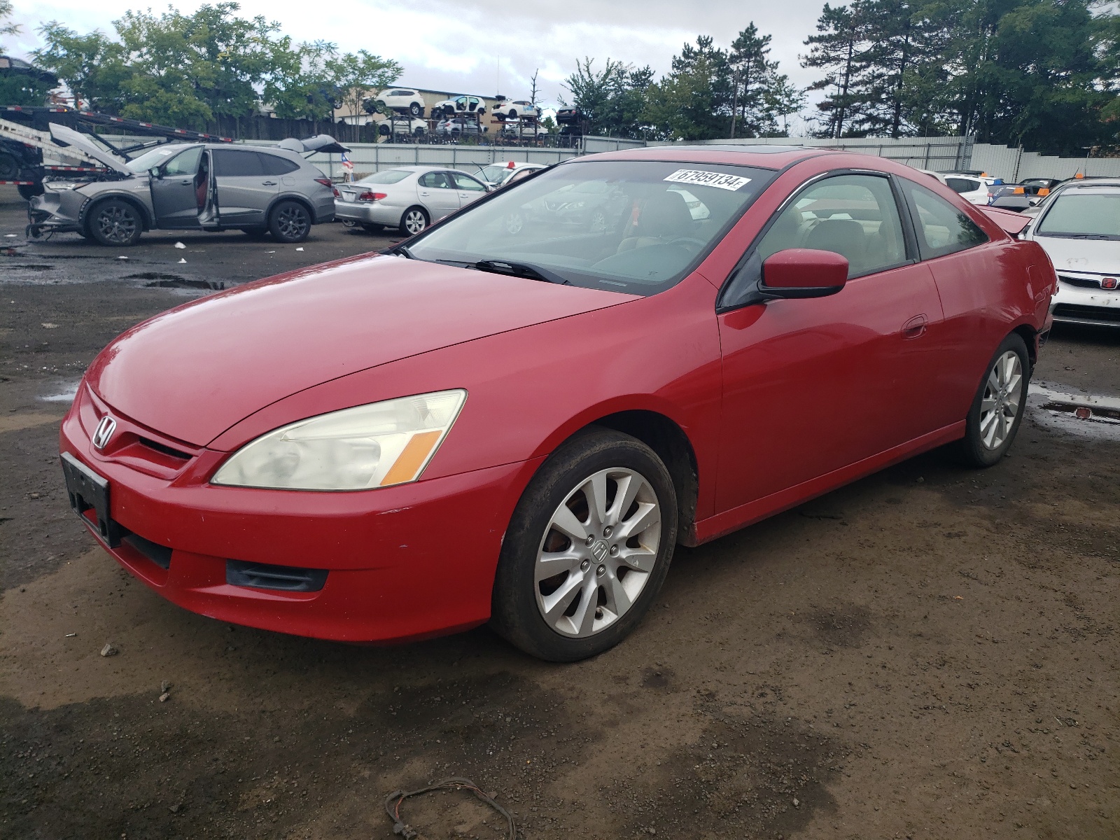 1HGCM82626A010910 2006 Honda Accord Ex