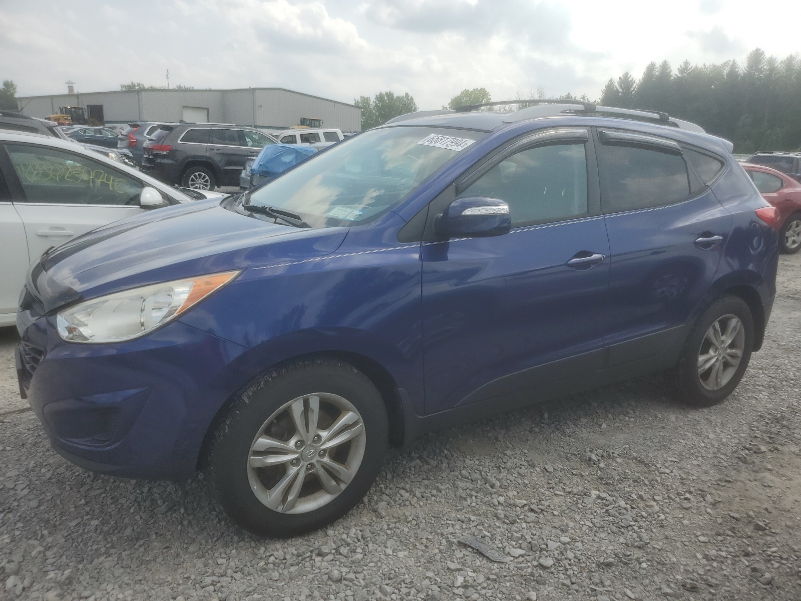 2012 Hyundai Tucson Gls vin: KM8JUCAC5CU395675