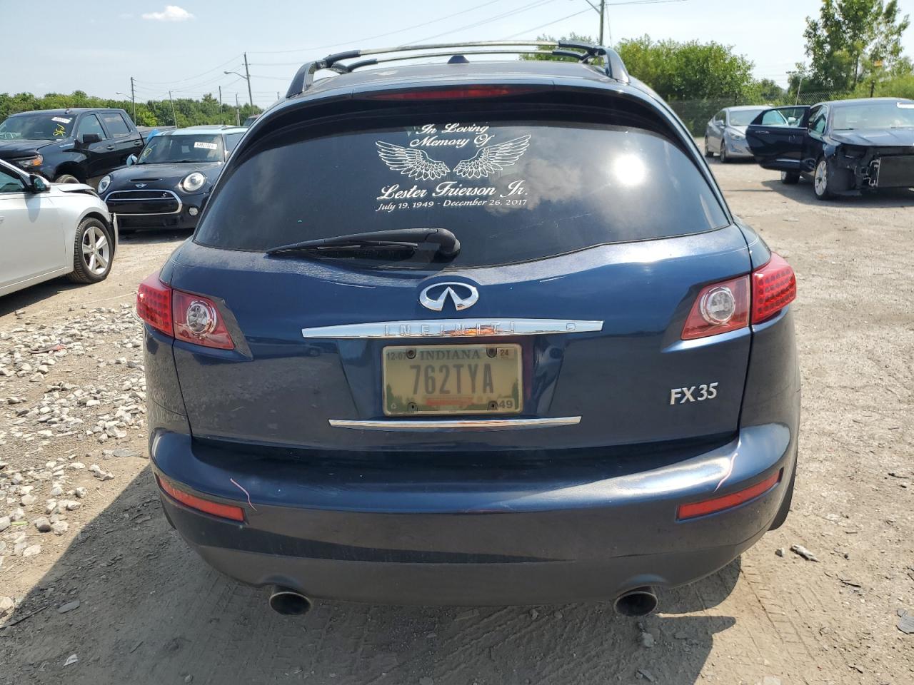 2008 Infiniti Fx35 VIN: JNRAS08W98X202300 Lot: 66097914