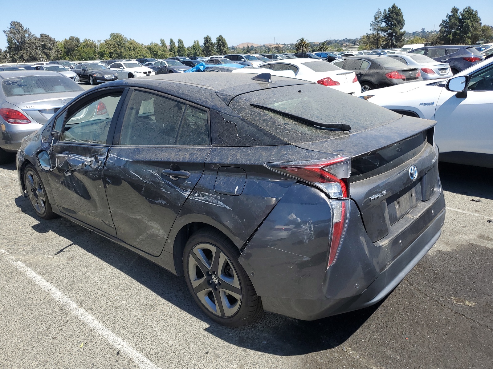 JTDKBRFU3H3049611 2017 Toyota Prius