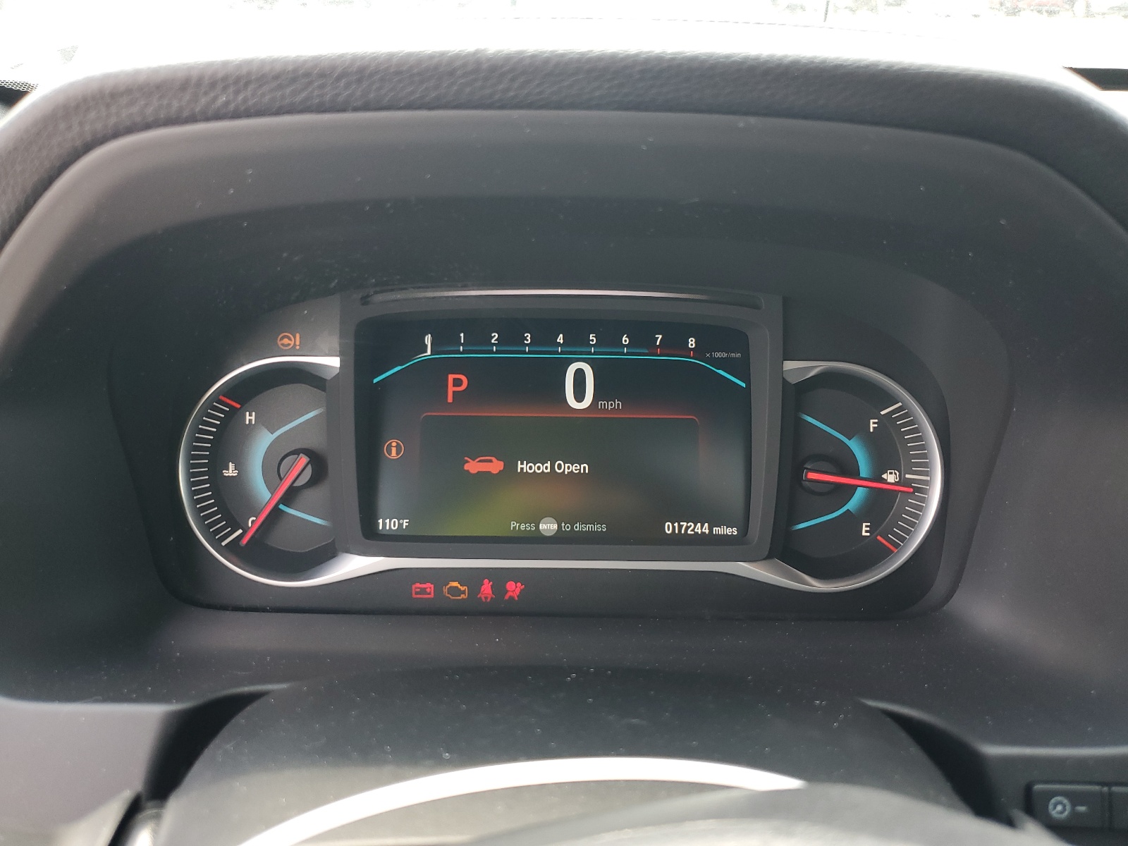 5FNYF7H56MB015006 2021 Honda Passport Exl