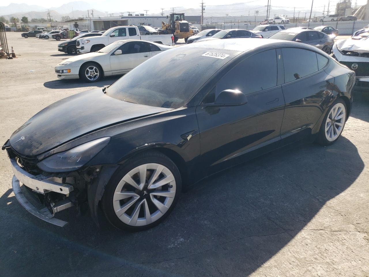 5YJ3E1EB4MF879556 2021 TESLA MODEL 3 - Image 1