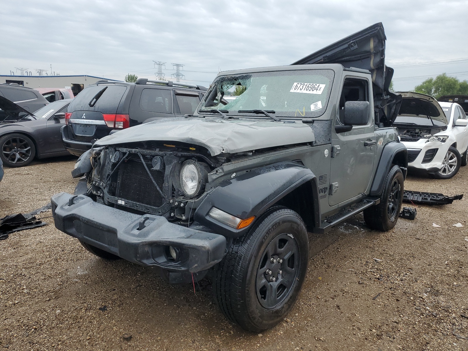 1C4GJXAN4LW225781 2020 Jeep Wrangler Sport 1C4GJXAN4LW225781 2020 Jeep Wrangler Sport