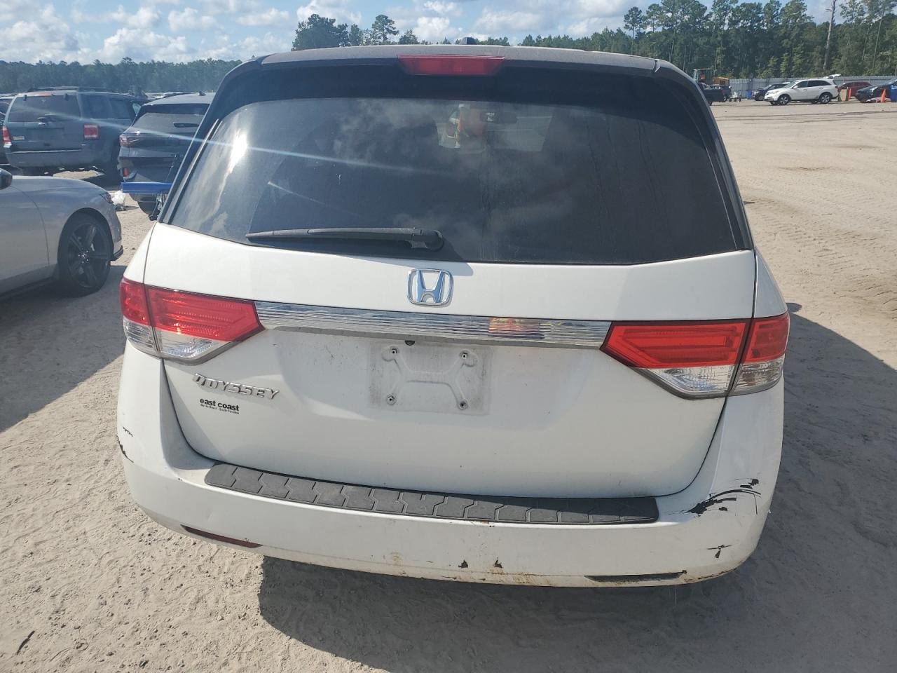 5FNRL5H64FB072222 2015 Honda Odyssey Exl