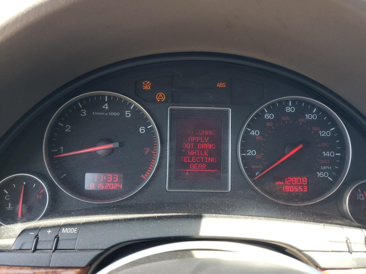 2002 Audi A4 3.0 Quattro VIN: WAULT68E22A115426 Lot: 67613144