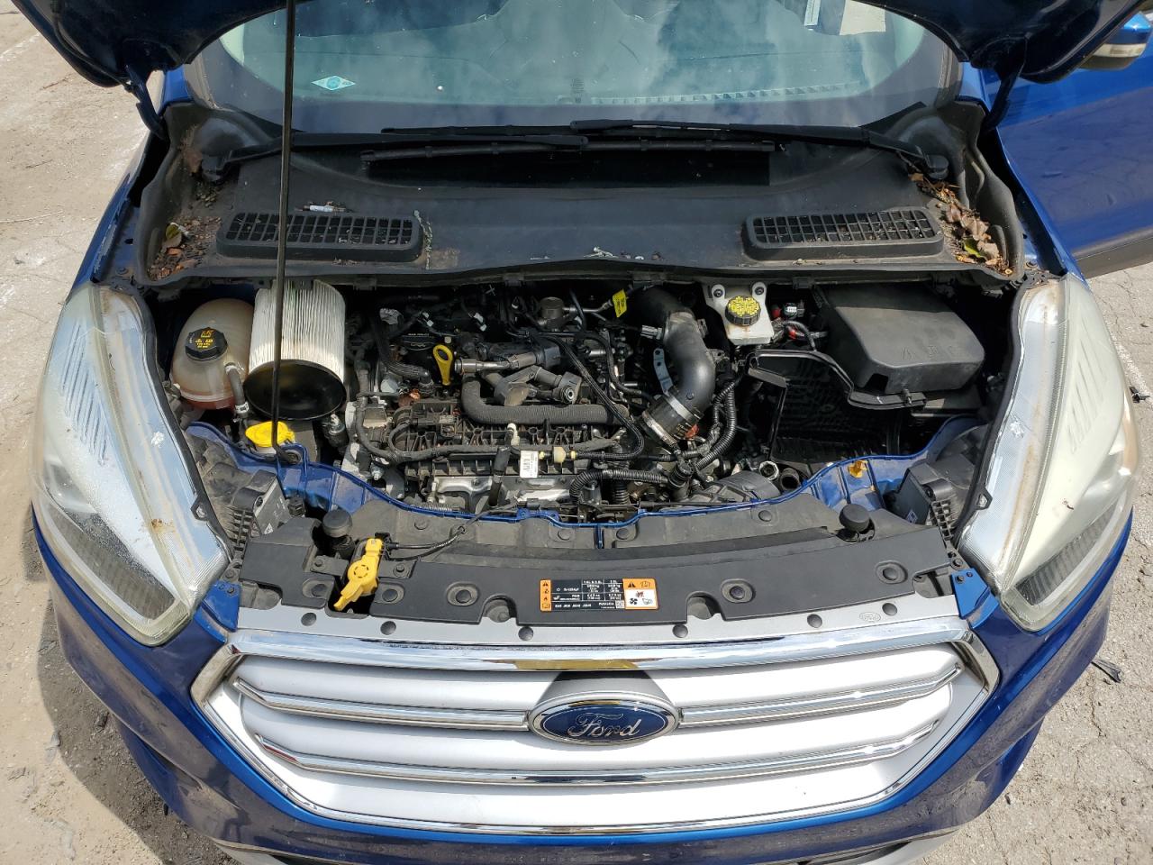 2017 Ford Escape Titanium VIN: 1FMCU0JD5HUB39950 Lot: 67084384