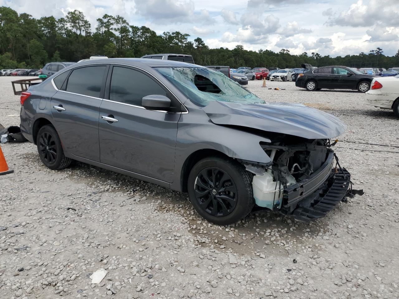 2019 Nissan Sentra S VIN: 3N1AB7AP6KY412163 Lot: 69442324