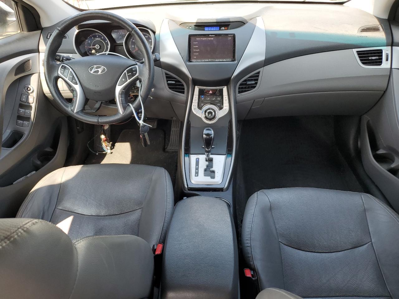 KMHDH4AE1CU253655 2012 Hyundai Elantra Gls