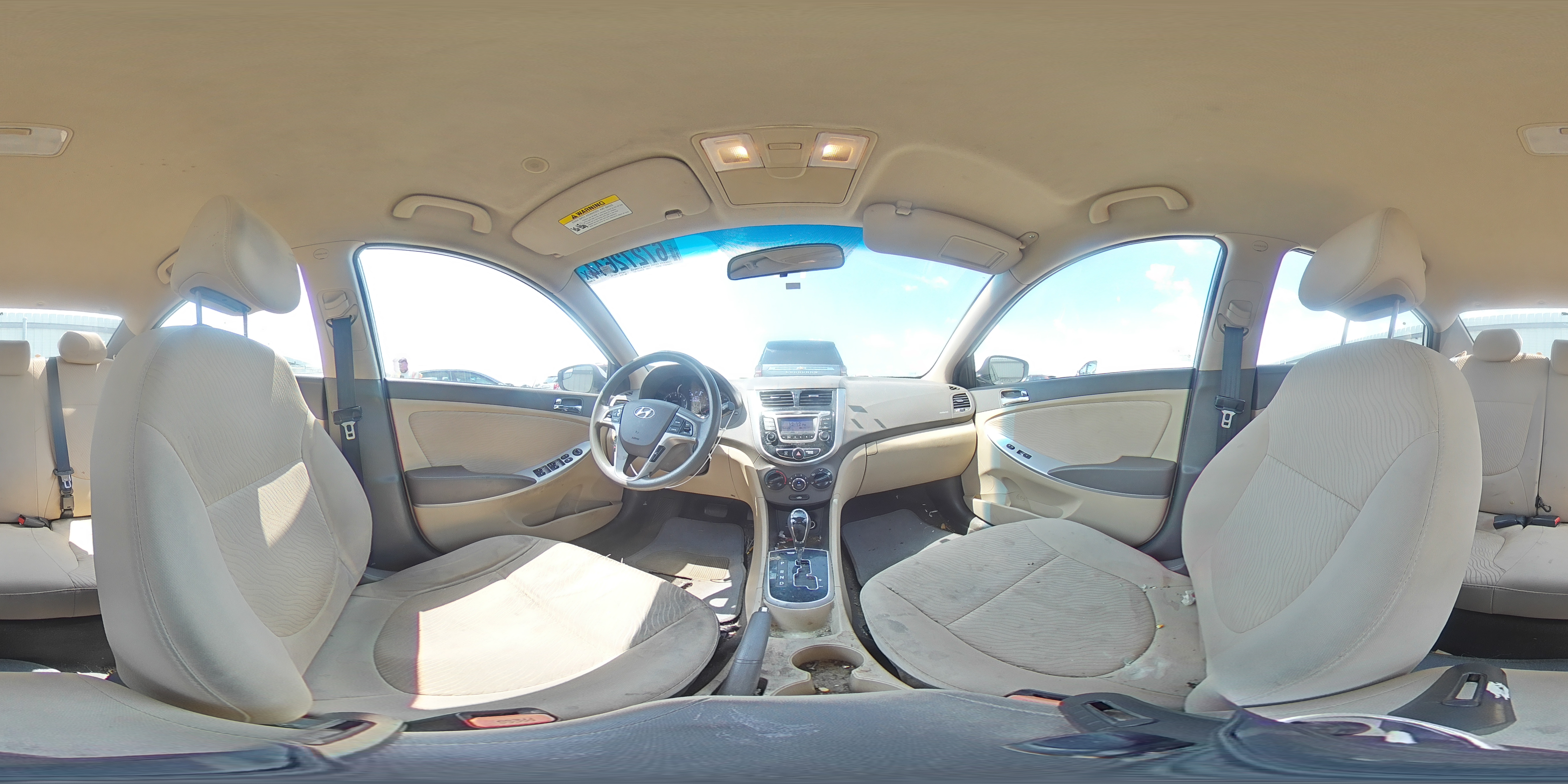 2014 Hyundai Accent Gls VIN: KMHCU4AE1EU617194 Lot: 67272644