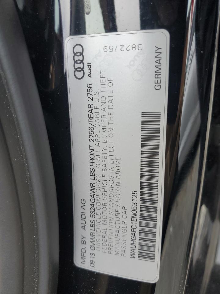 WAUHGAFC1EN053125 2014 Audi A6 Prestige