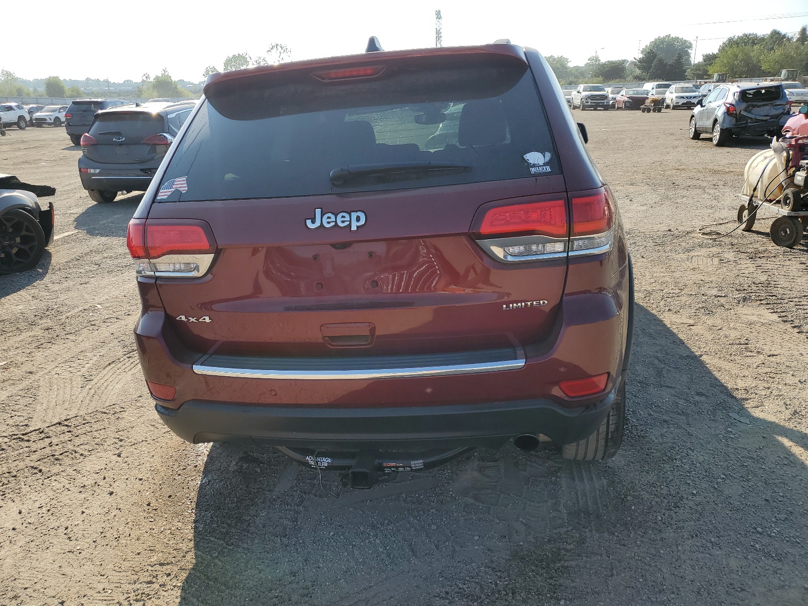 1C4RJFBG1NC167331 2022 Jeep Grand Cherokee Limited