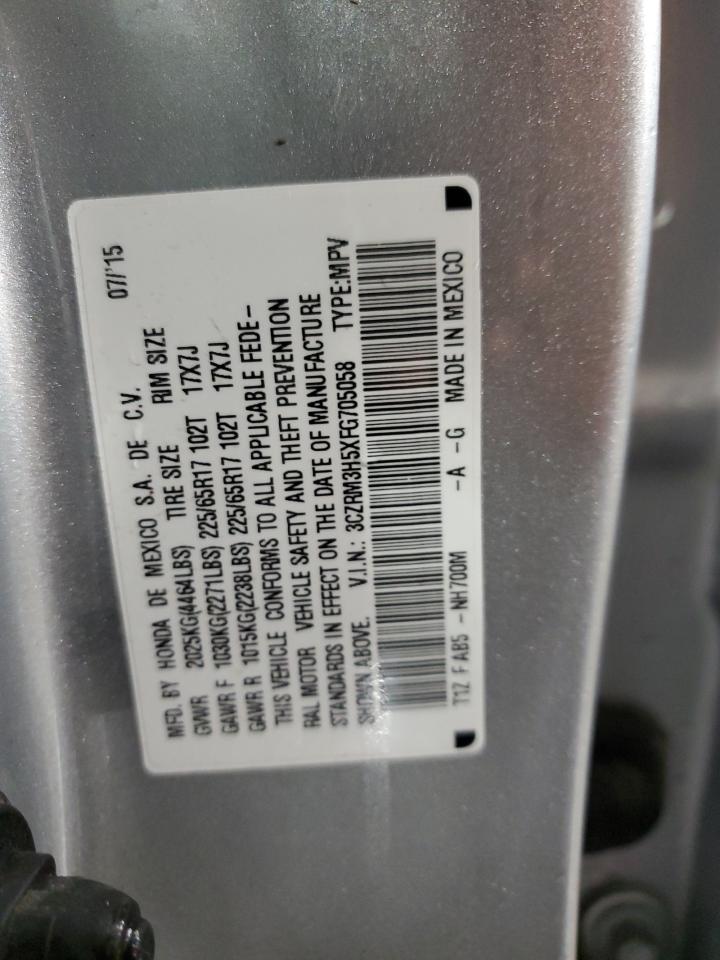 3CZRM3H5XFG705058 2015 Honda Cr-V Ex