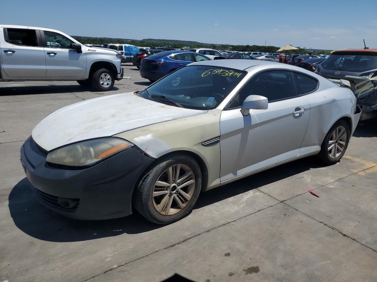 2008 Hyundai Tiburon Gs VIN: KMHHM66D98U282367 Lot: 65973974