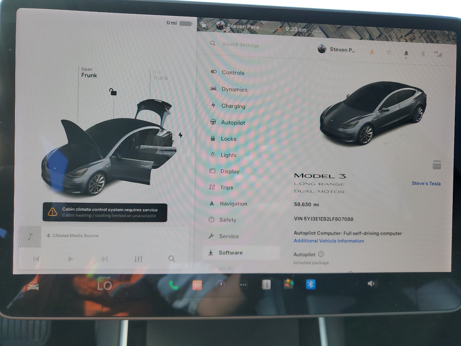 5YJ3E1EB2LF807088 2020 Tesla Model 3