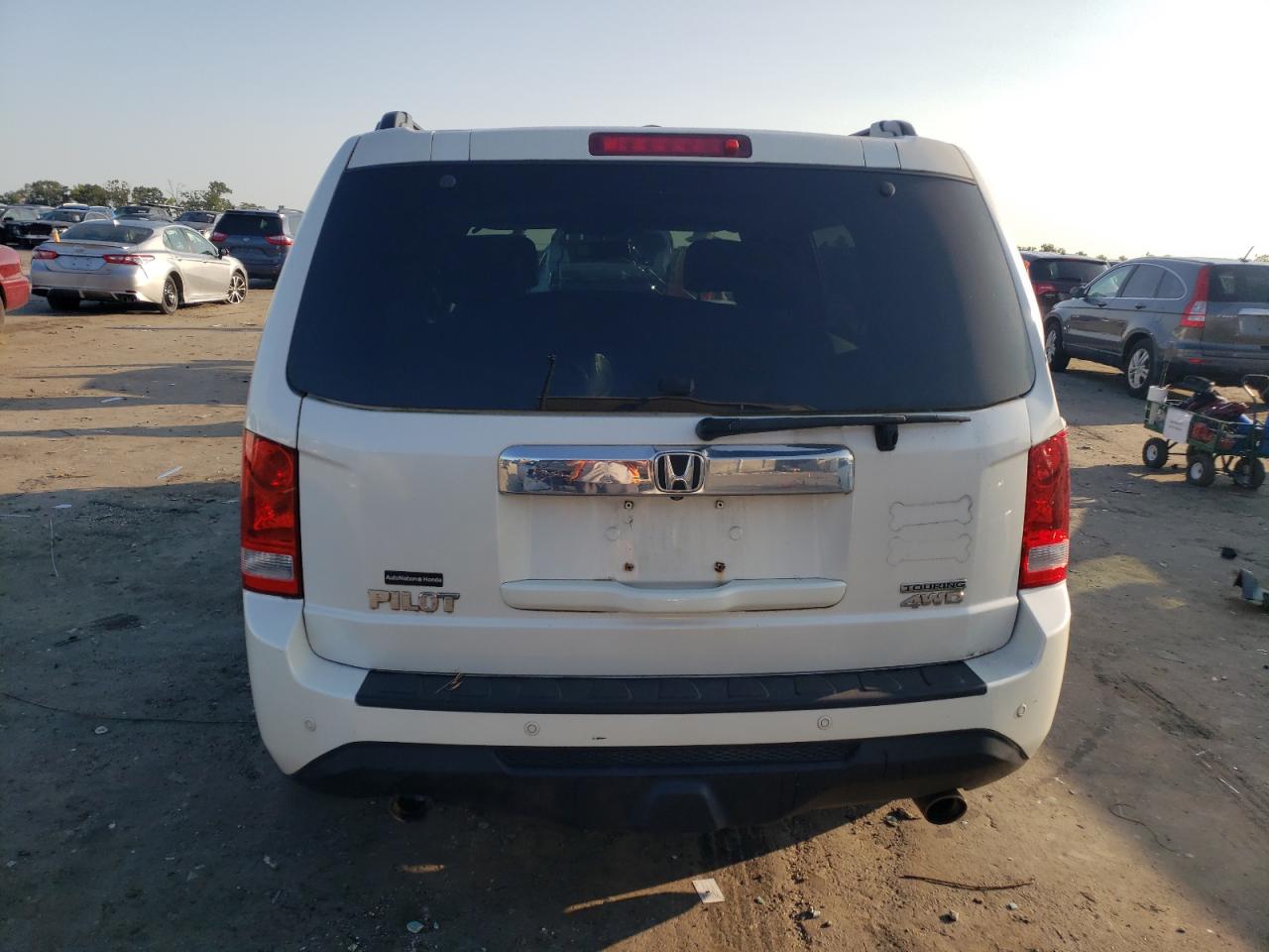 2013 Honda Pilot Touring VIN: 5FNYF4H96DB076132 Lot: 66791344