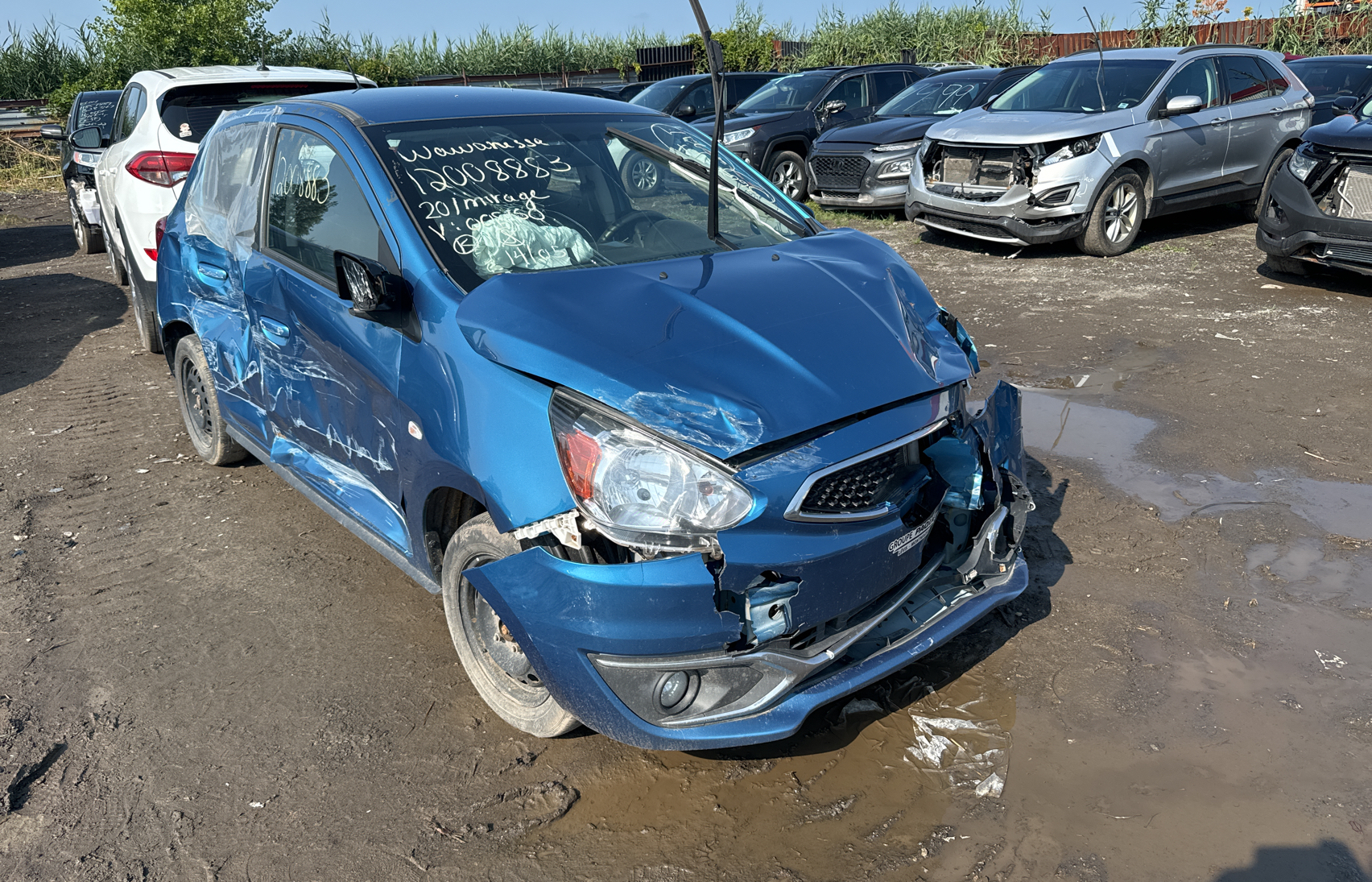 2020 Mitsubishi Mirage Es vin: ML32A3HJ8LH008750