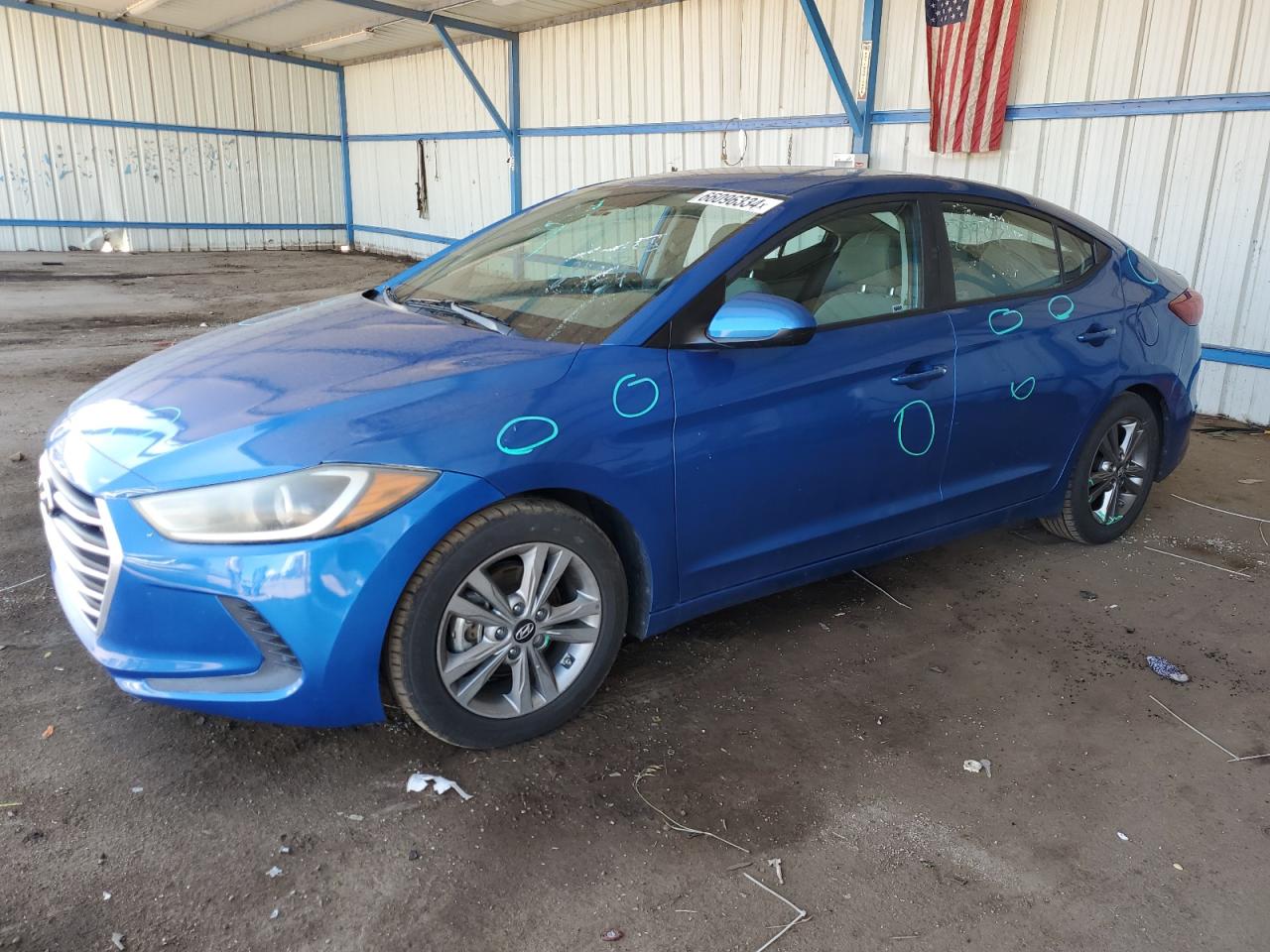 KMHD84LF1HU209247 2017 HYUNDAI ELANTRA - Image 1