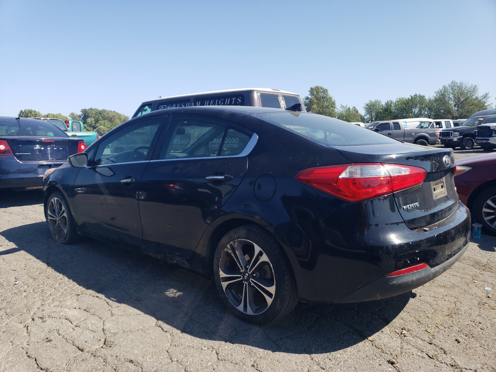 2014 Kia Forte Ex vin: KNAFX4A82E5057423