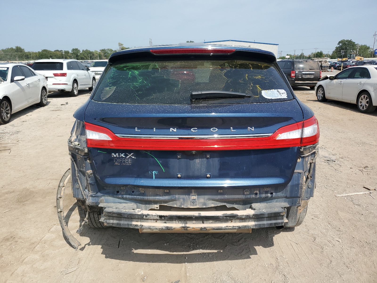 2LMPJ6KR5HBL20256 2017 Lincoln Mkx Select