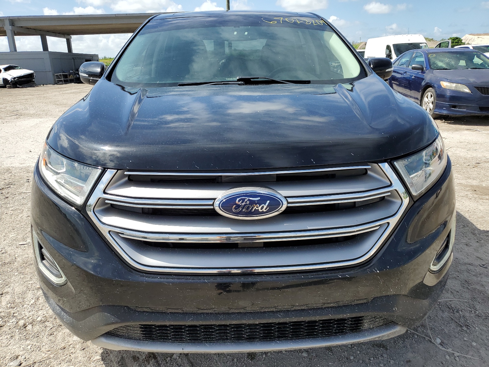 2017 Ford Edge Titanium vin: 2FMPK4K90HBC03472