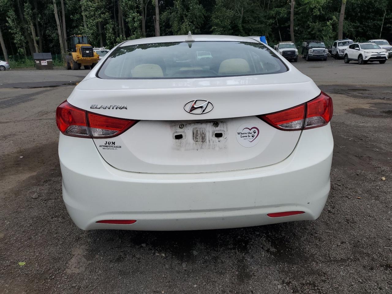 2013 Hyundai Elantra Gls VIN: 5NPDH4AE9DH430288 Lot: 66843424