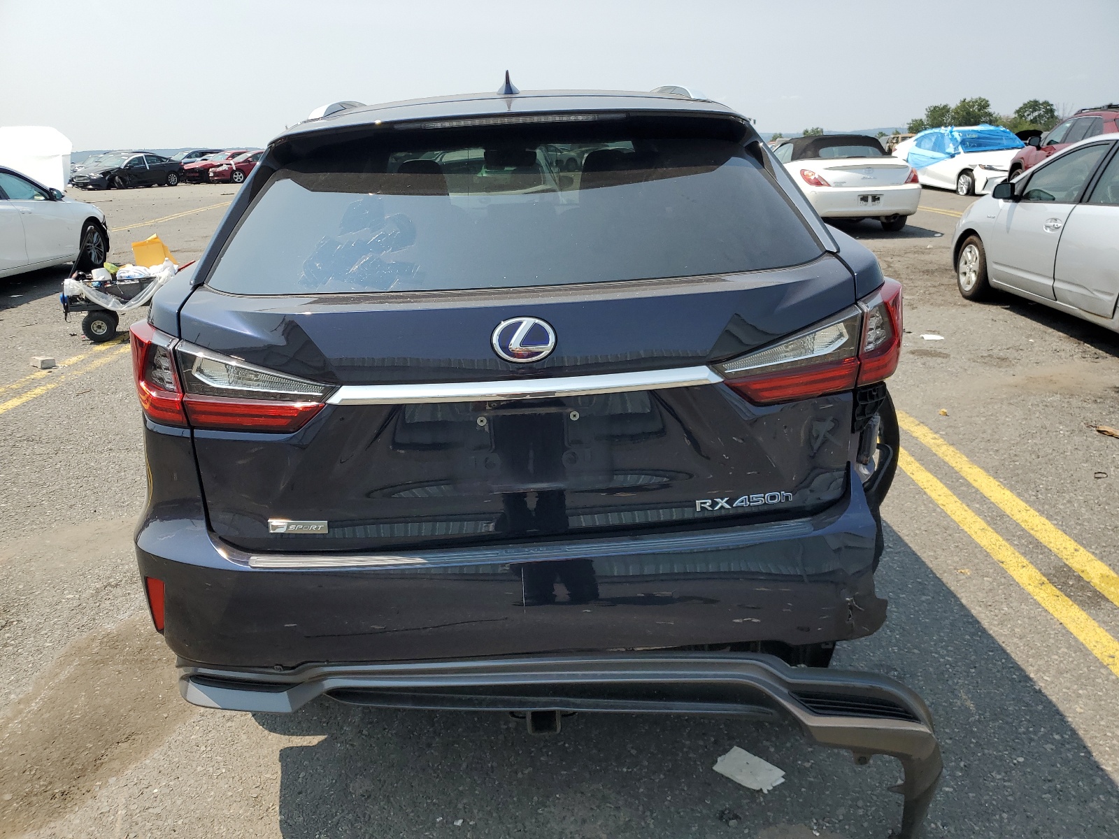 2T2BGMCA7JC027148 2018 Lexus Rx 450H Base