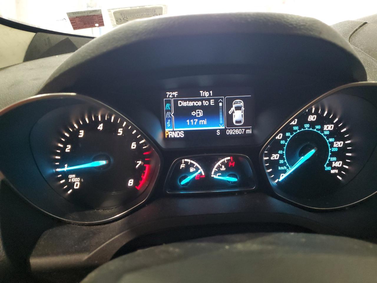 2016 Ford Escape Titanium VIN: 1FMCU9JX8GUA45770 Lot: 65147134