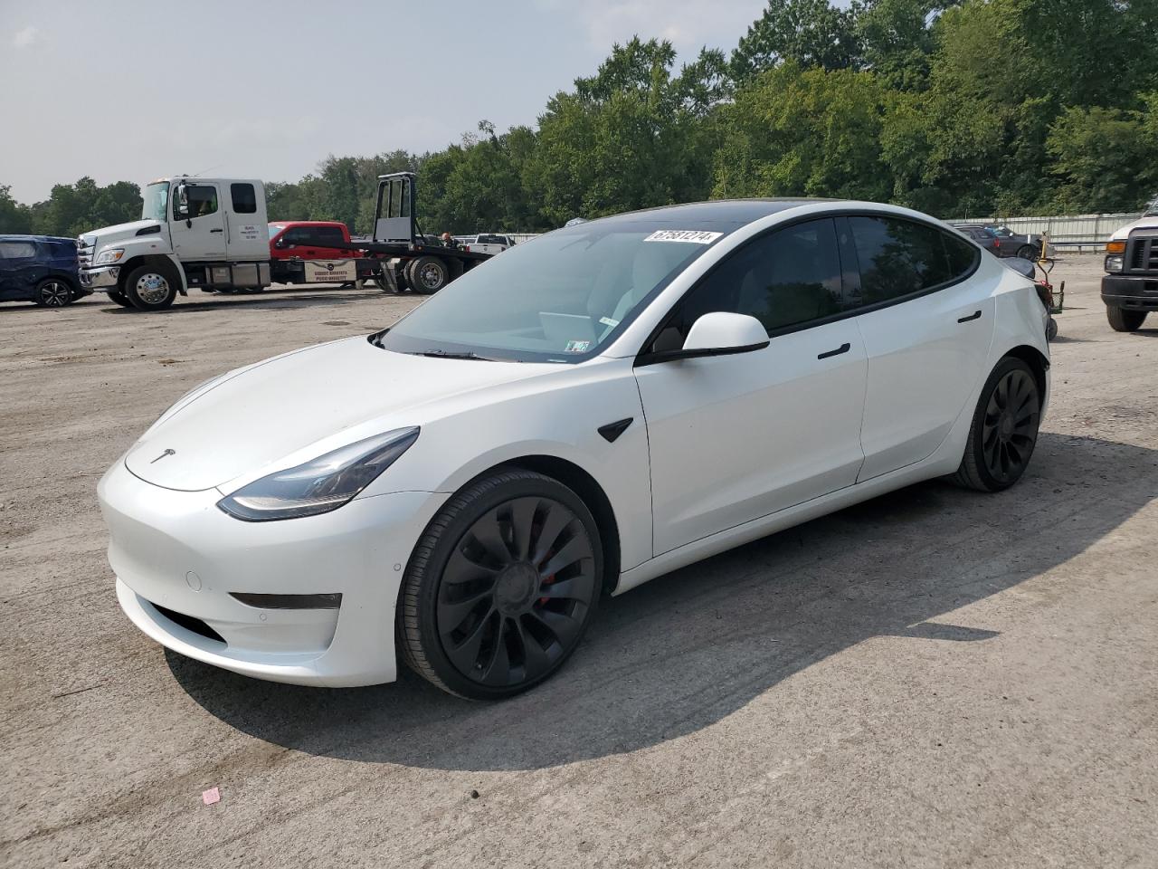 5YJ3E1EC8NF269850 2022 TESLA MODEL 3 - Image 1