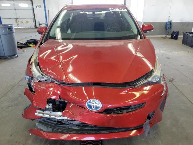  TOYOTA PRIUS 2016 Красный