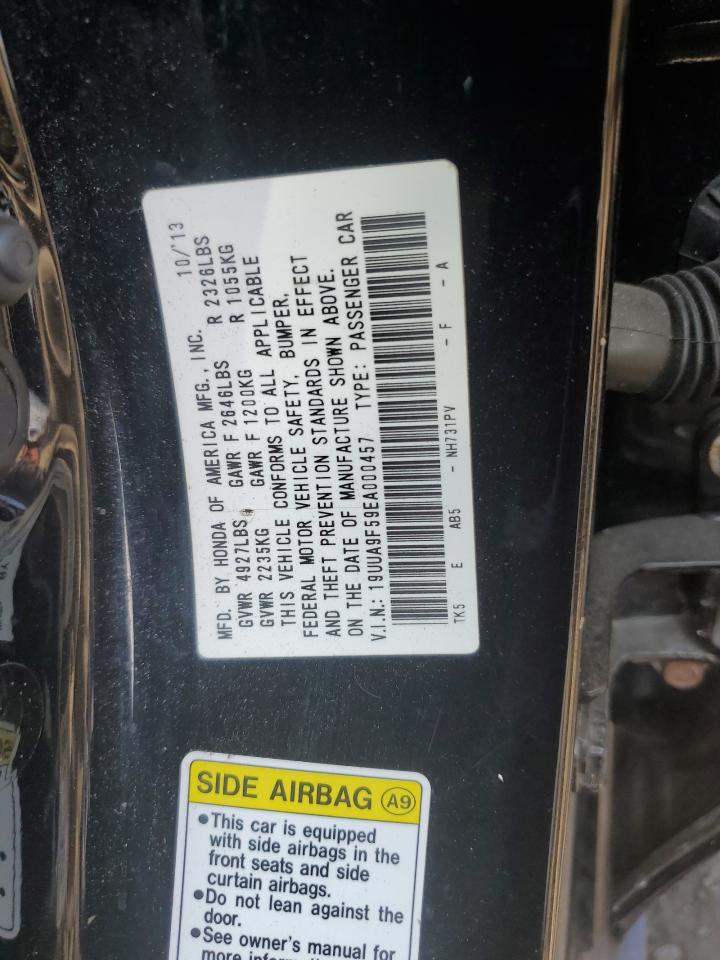 2014 Acura Tl Tech VIN: 19UUA9F59EA000457 Lot: 65461414