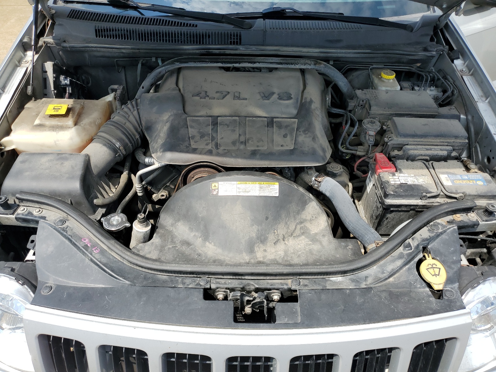 1J8HR48N58C215554 2008 Jeep Grand Cherokee Laredo