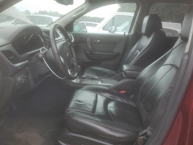 Parquets CHEVROLET TRAVERSE 2015 Czerwony