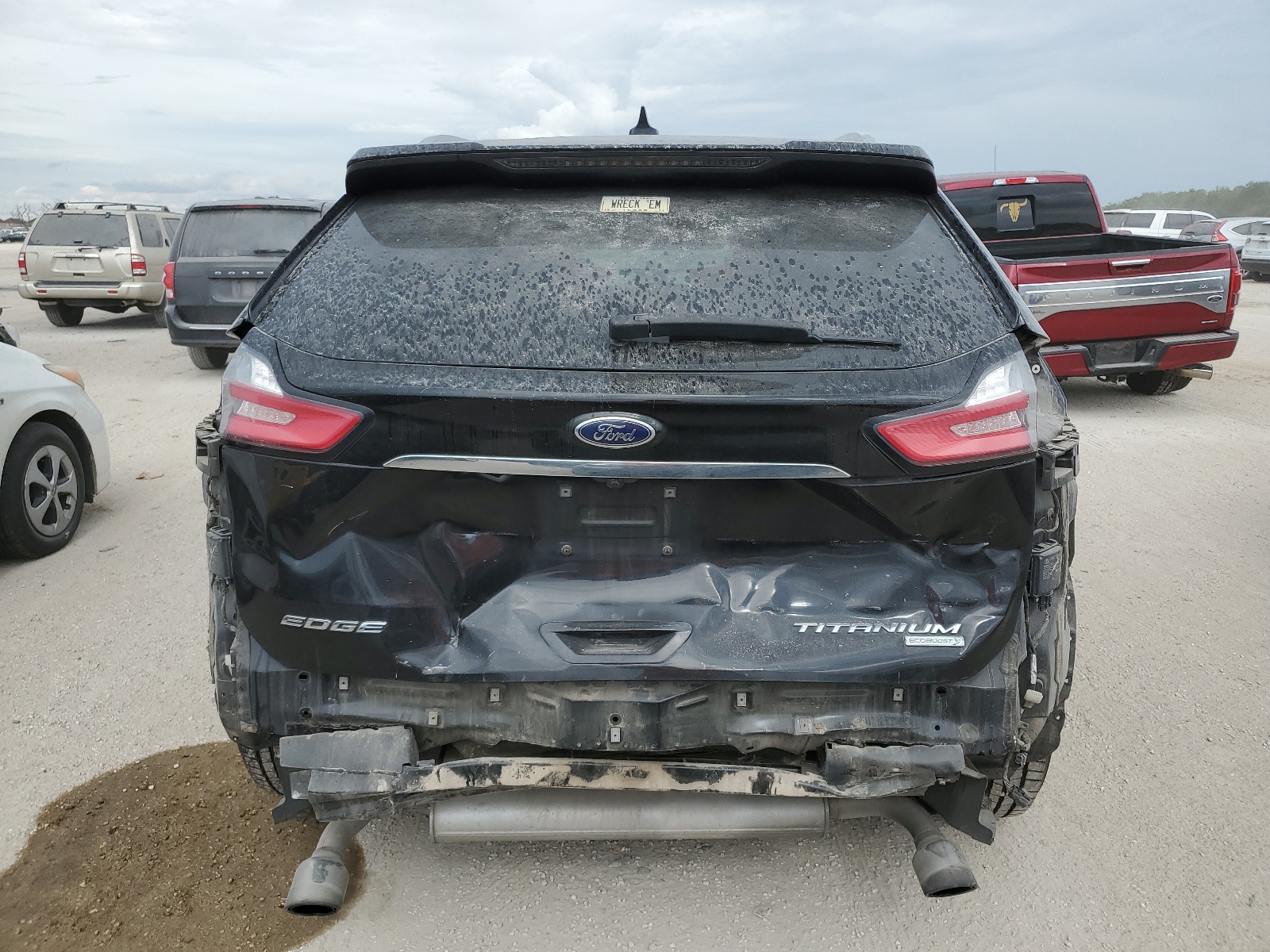 2FMPK3K93KBC27881 2019 Ford Edge Titanium