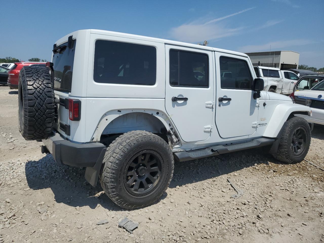 VIN 1C4BJWEG2EL258847 2014 JEEP WRANGLER no.3