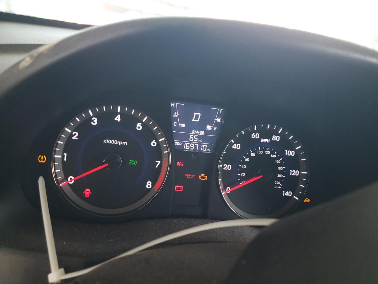 2013 Hyundai Accent Gls VIN: KMHCU5AE2DU121065 Lot: 66718484