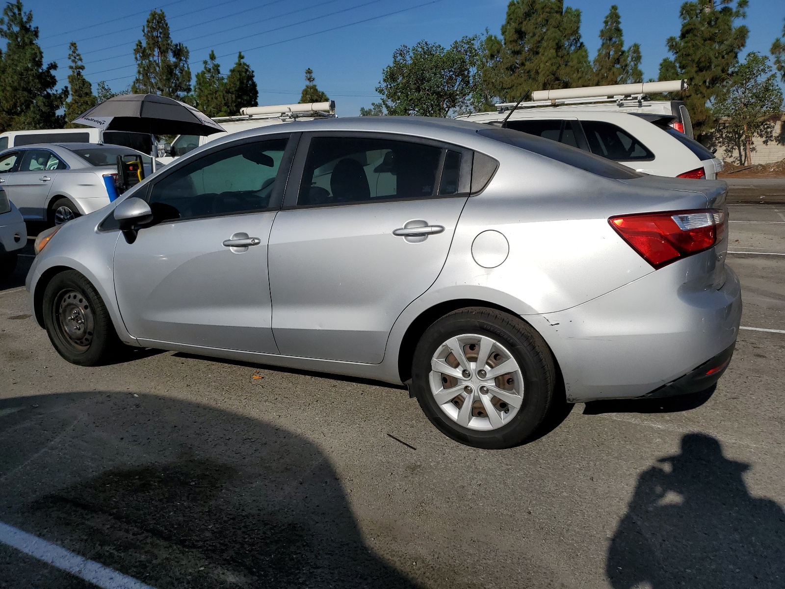 2015 Kia Rio Lx vin: KNADM4A37F6468638