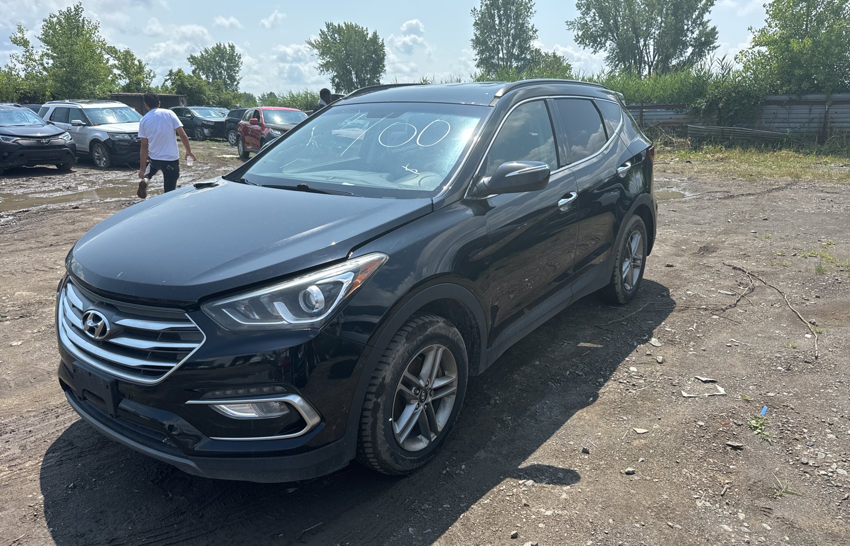 2017 Hyundai Santa Fe Sport vin: 5XYZUDLB4HG401878