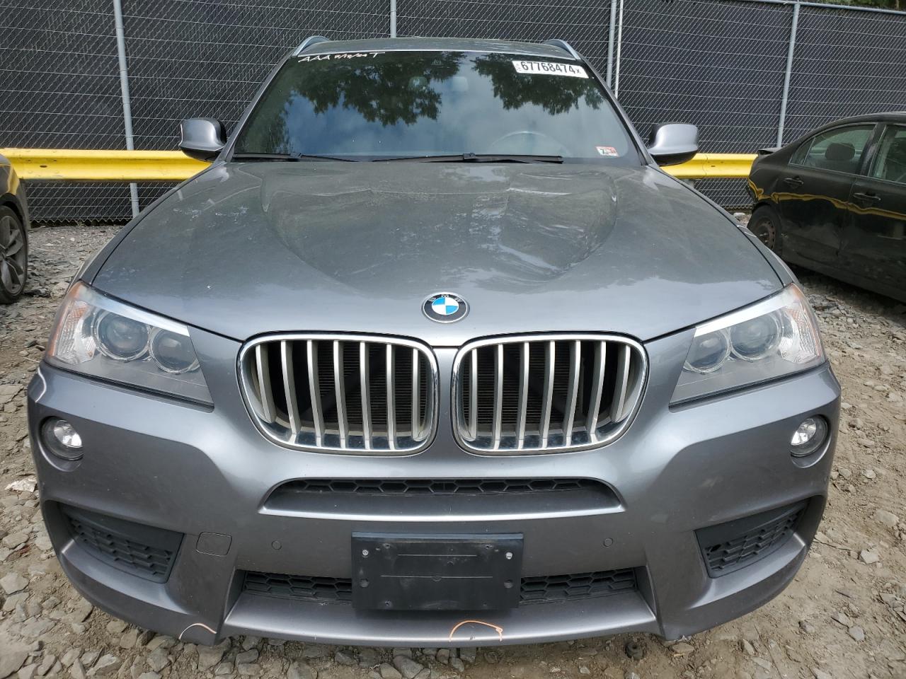 VIN 5UXWX7C59E0E75726 2014 BMW X3 no.5