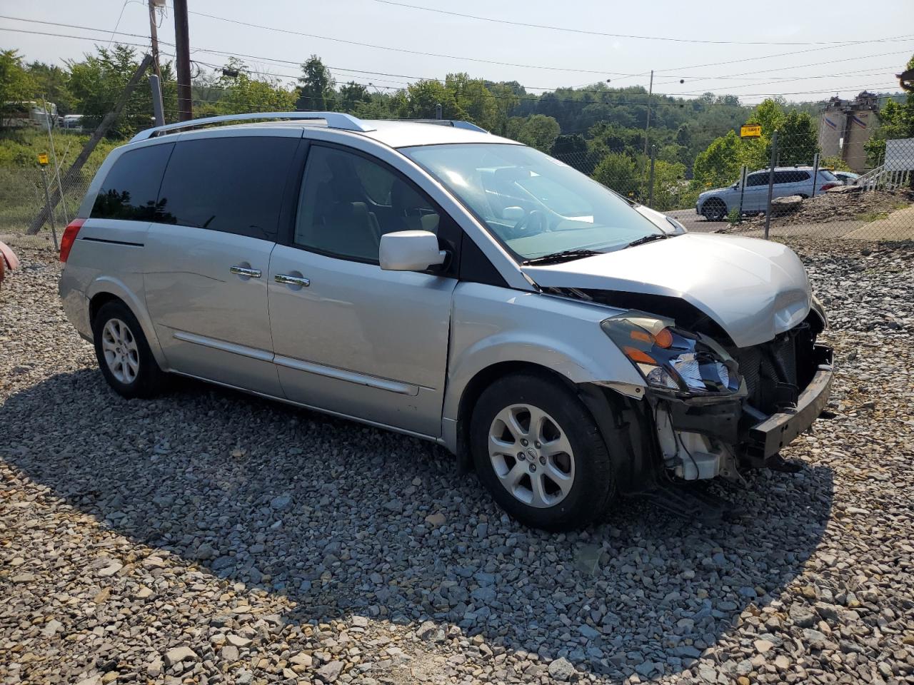 2008 Nissan Quest S VIN: 5N1BV28U18N110370 Lot: 66120134