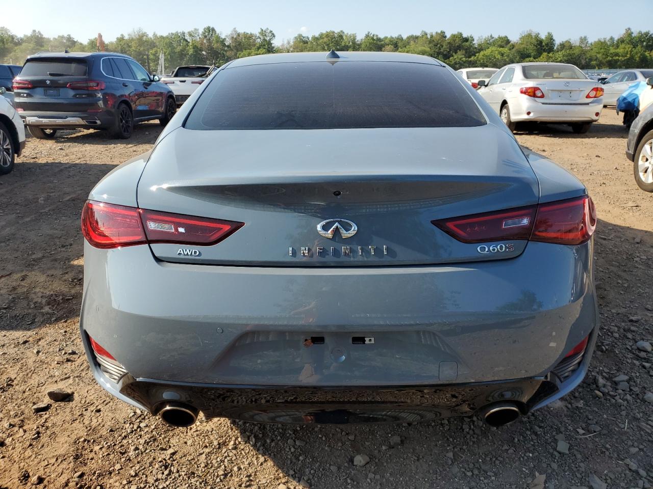 2021 Infiniti Q60 Red Sport 400 VIN: JN1FV7LL7MM560206 Lot: 69141254