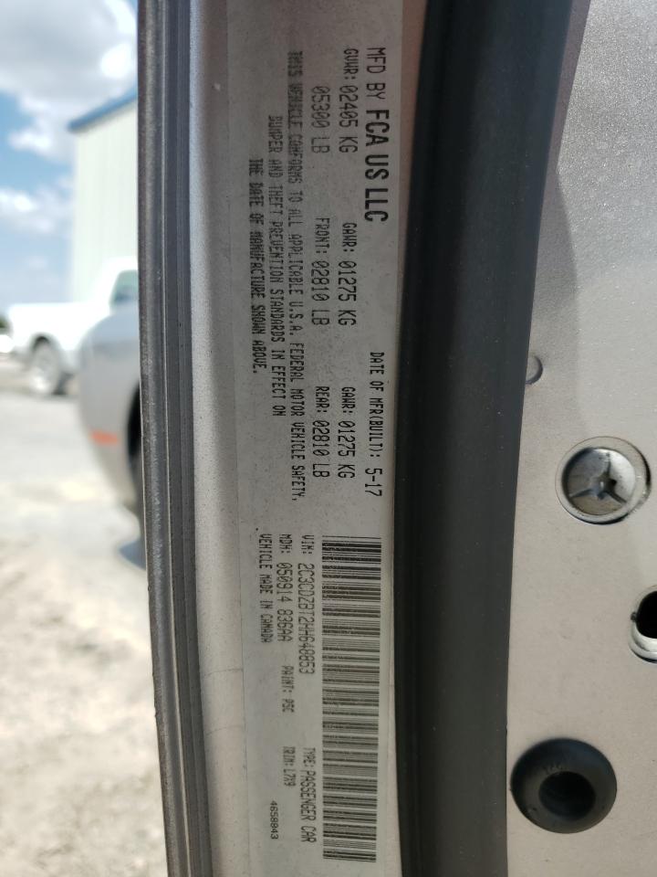 2017 Dodge Challenger R/T VIN: 2C3CDZBT2HH648853 Lot: 68517514