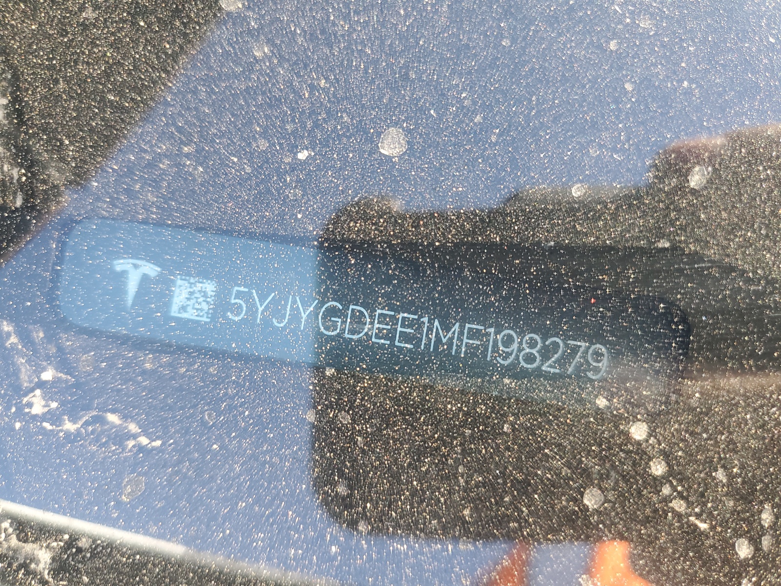 5YJYGDEE1MF198279 2021 Tesla Model Y