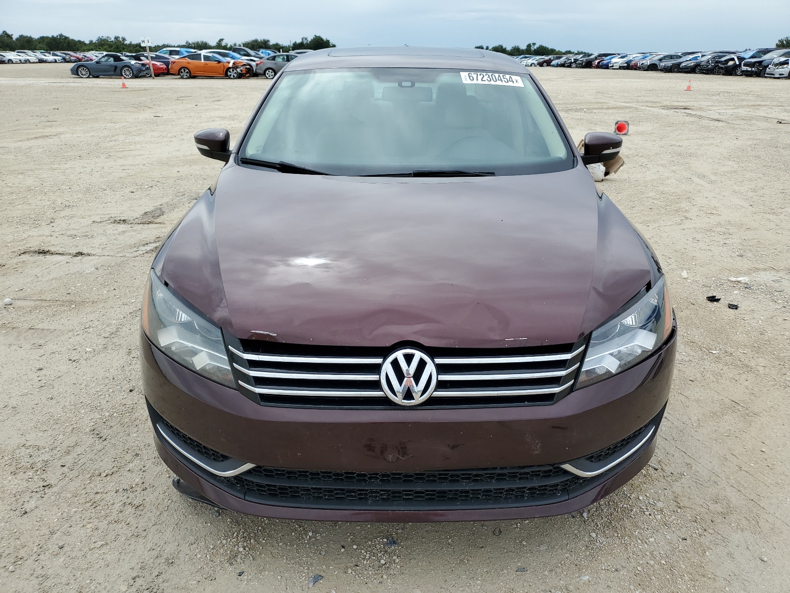 1VWBP7A39DC150244 2013 Volkswagen Passat Se