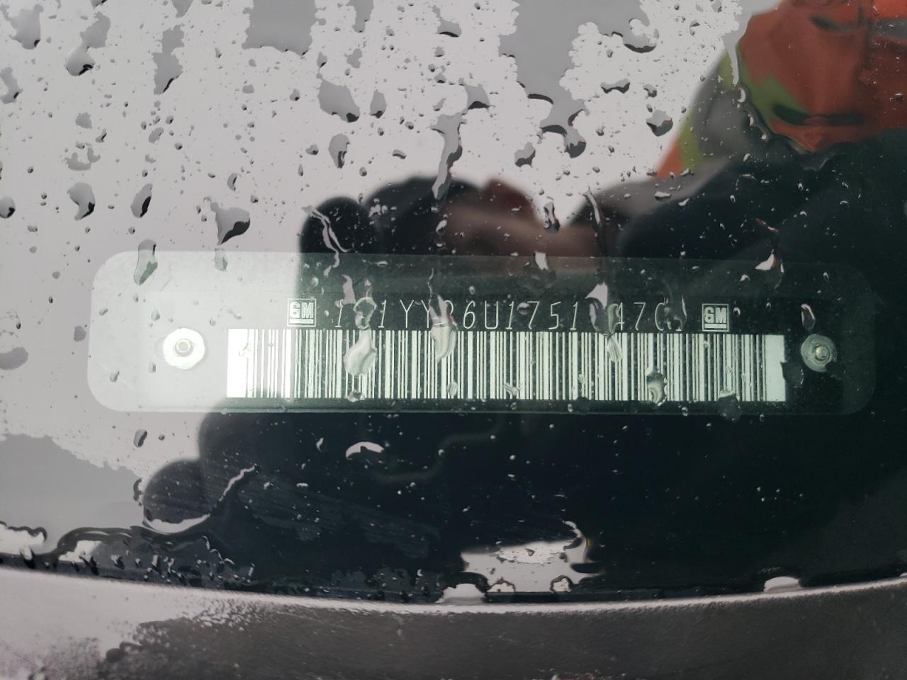 2007 Chevrolet Corvette VIN: 1G1YY26U175104701 Lot: 66529864