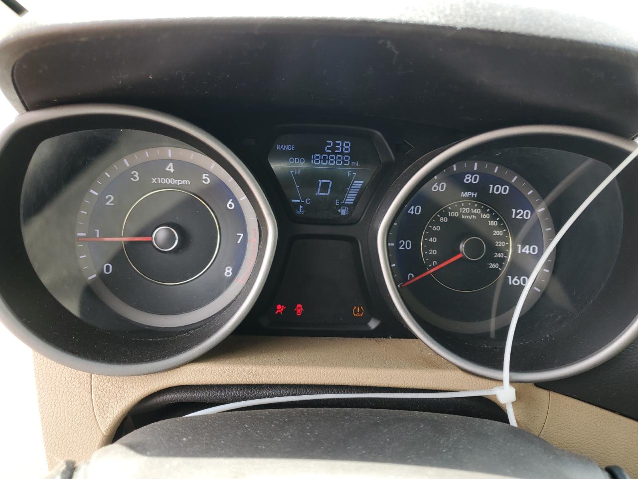 2013 Hyundai Elantra Gls VIN: KMHDH4AE7DU622617 Lot: 68339054