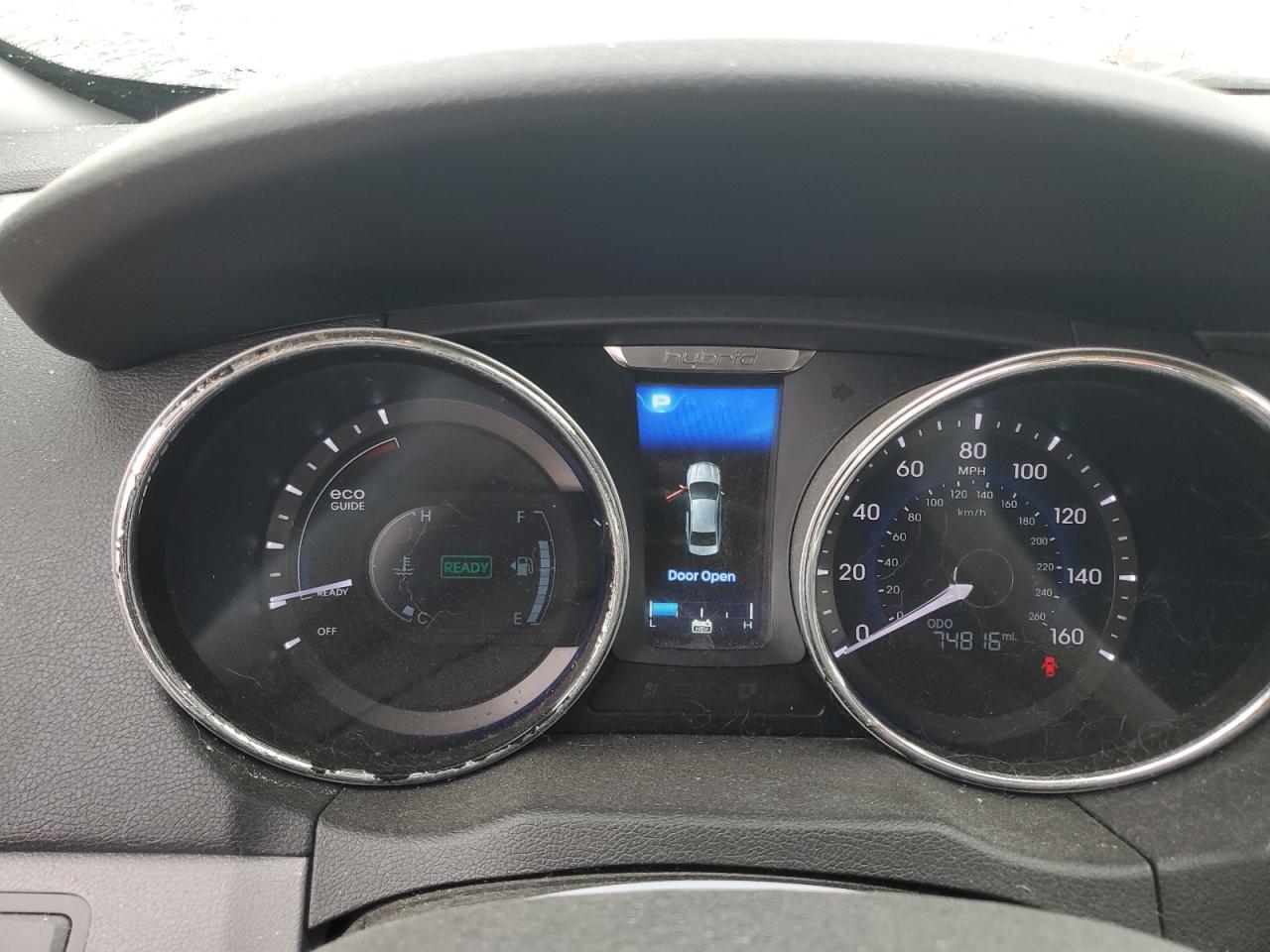 KMHEC4A42DA083335 2013 Hyundai Sonata Hybrid