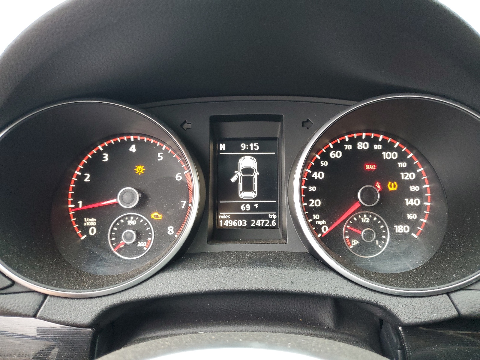 WVWGV7AJ8BW012719 2011 Volkswagen Gti