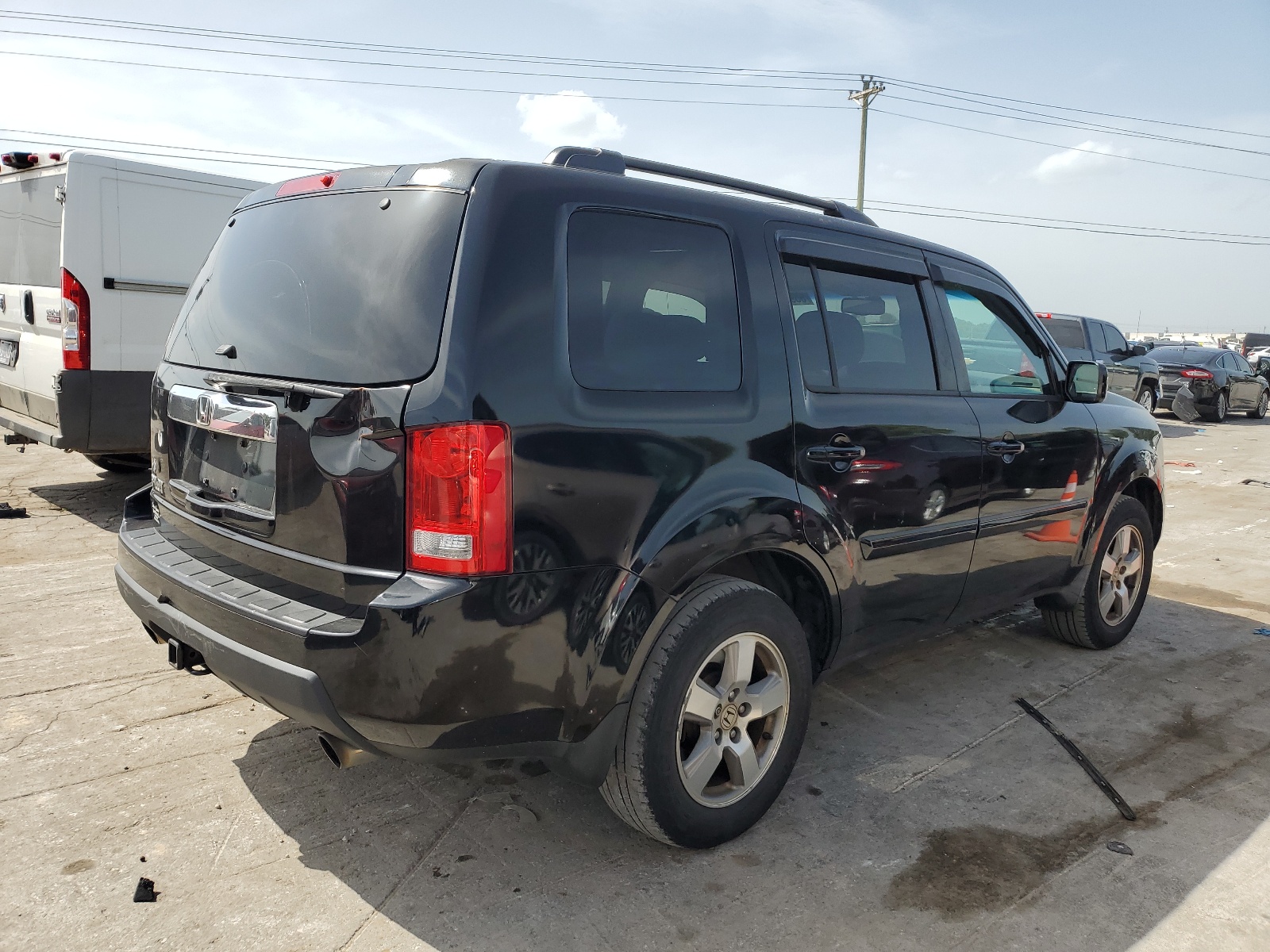 5FNYF3H5XBB004483 2011 Honda Pilot Exl