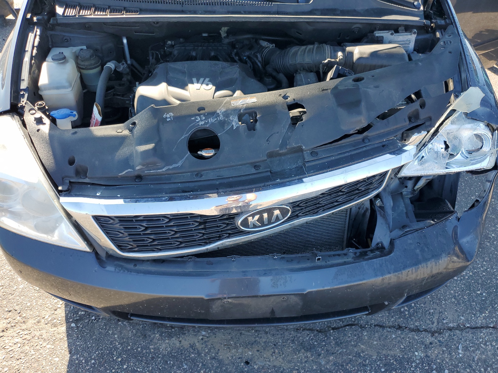 KNDMG4C75C6478543 2012 Kia Sedona Lx