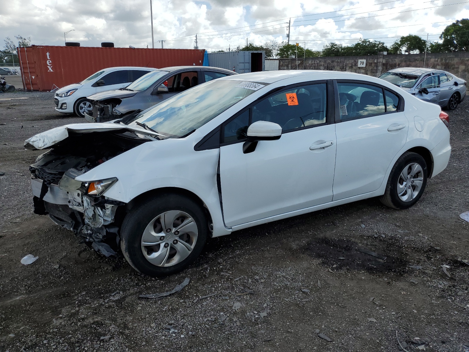 2014 Honda Civic Lx vin: 19XFB2F51EE026382